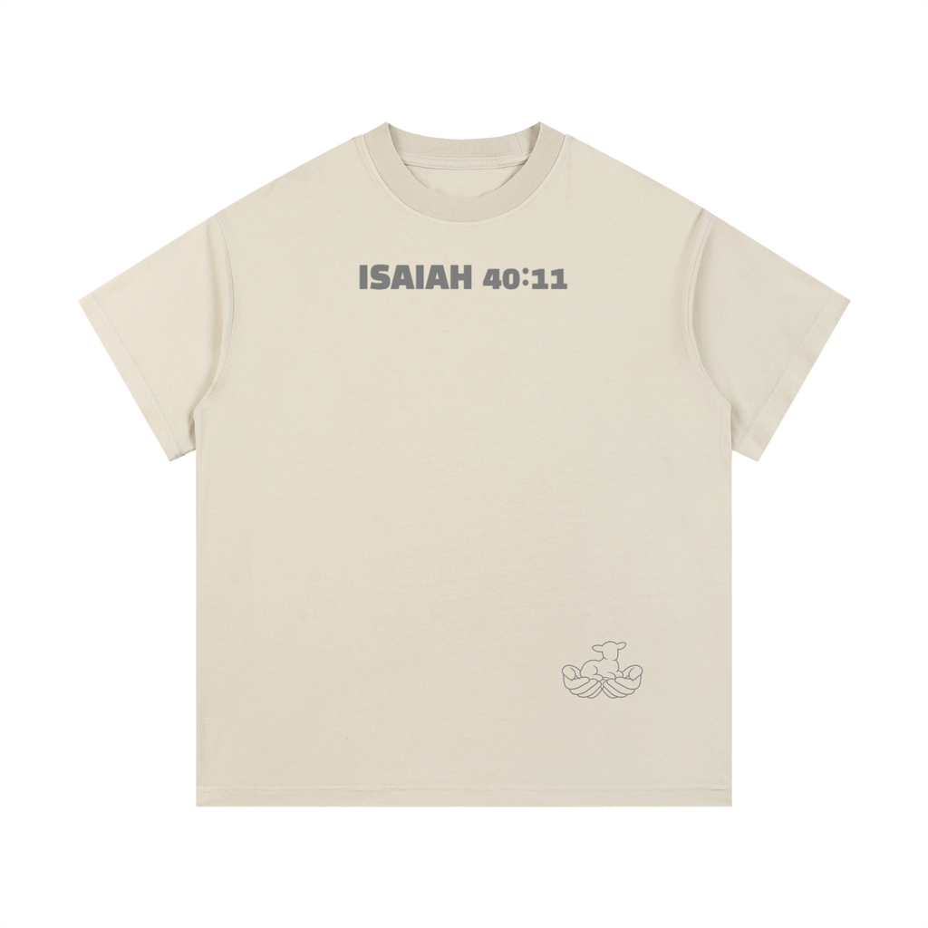 Isaiah 40:11 bible verse t-shirt.