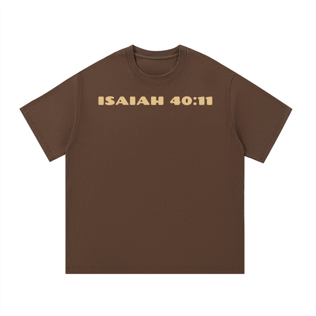 Isaiah 40:11 bible verse t-shirt.