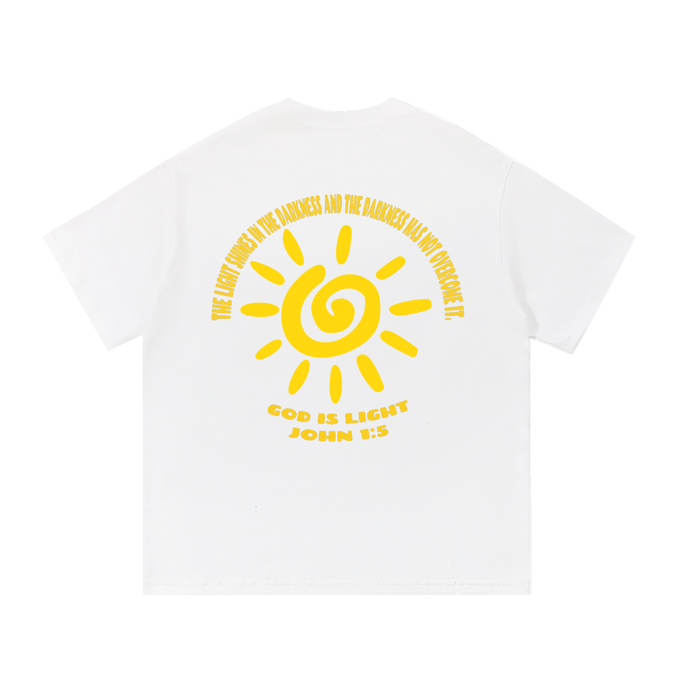 John 1:5 "God is Light" t-shirt