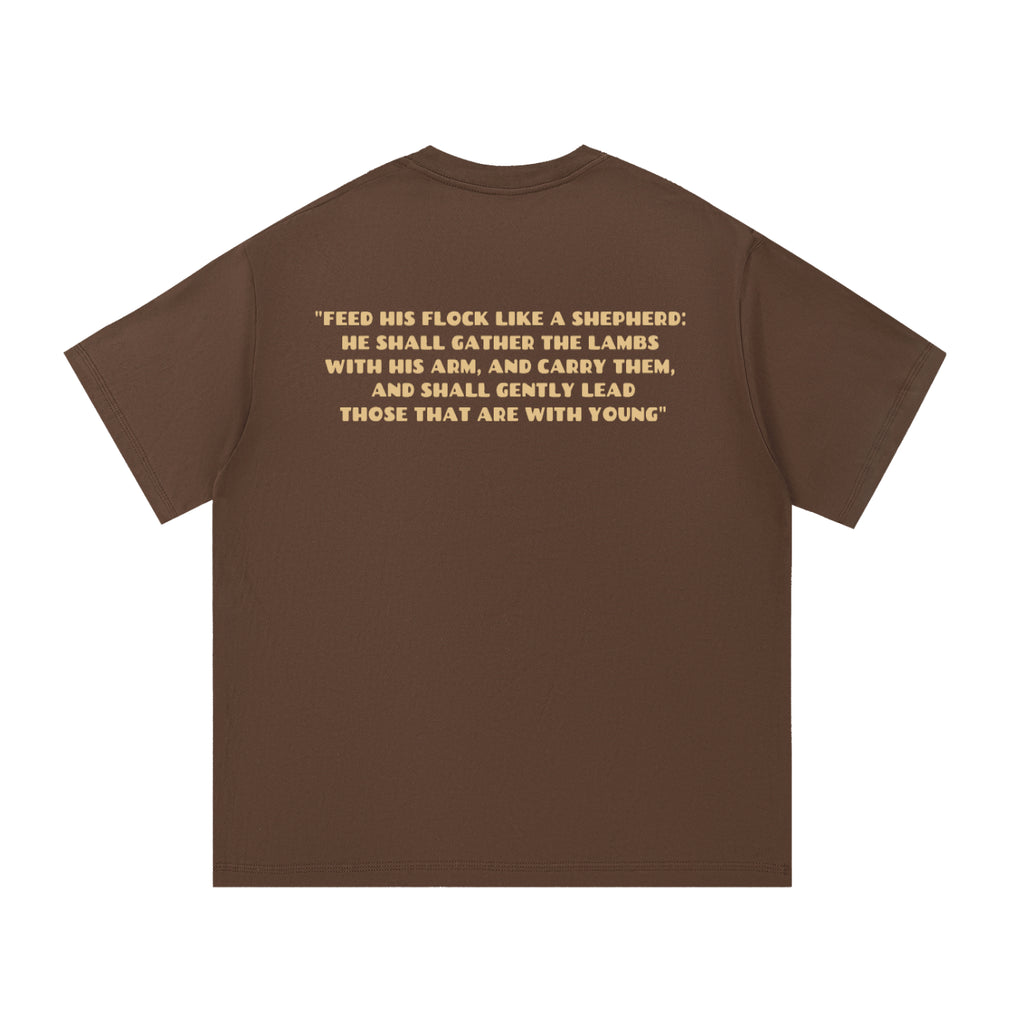 Isaiah 40:11 bible verse t-shirt.